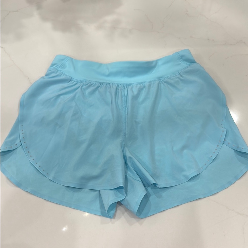 Lululemon Athletica Blue Shorts Fast and Free HR Classic Short 3”